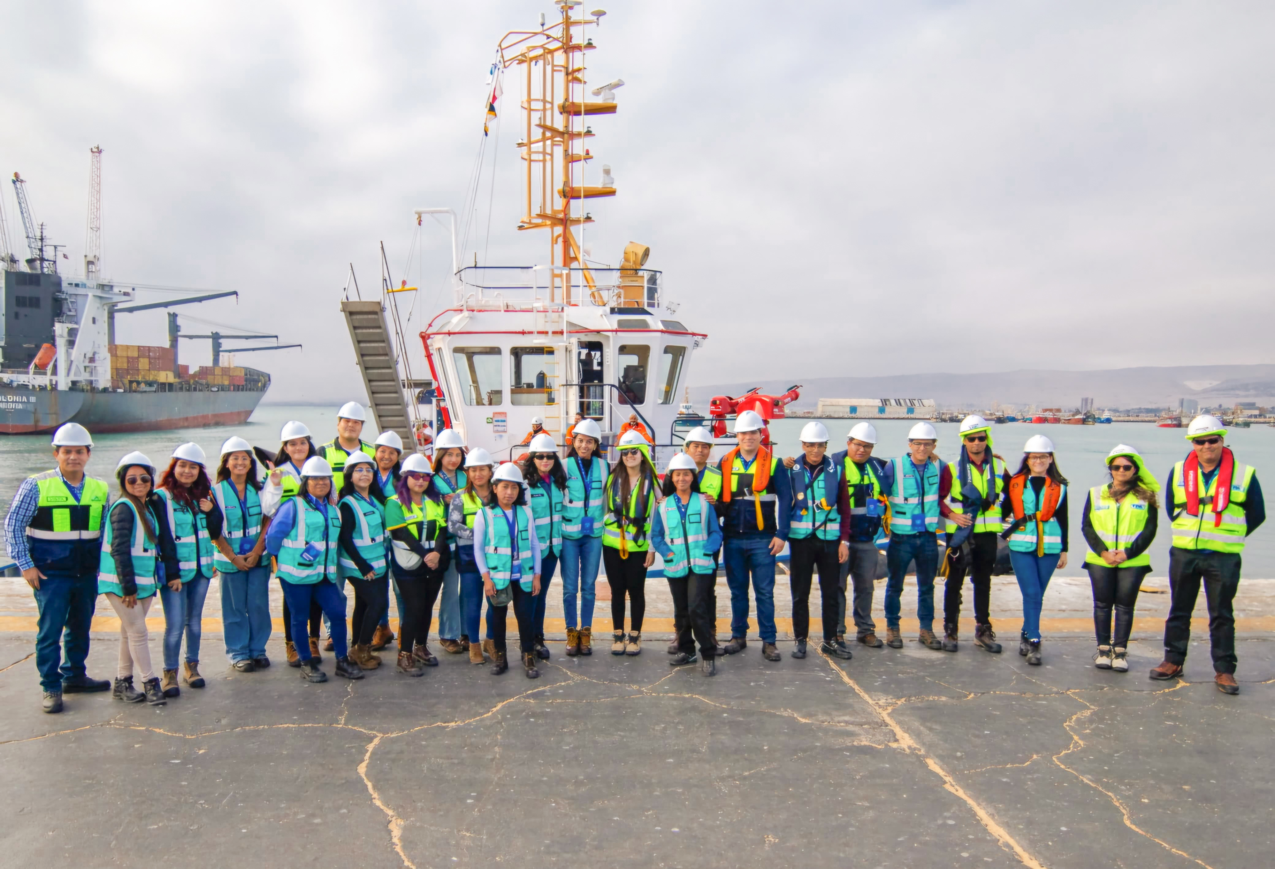 Estudiante UPSA gana vivir la experiencia en la Terminal Puerto Arica.