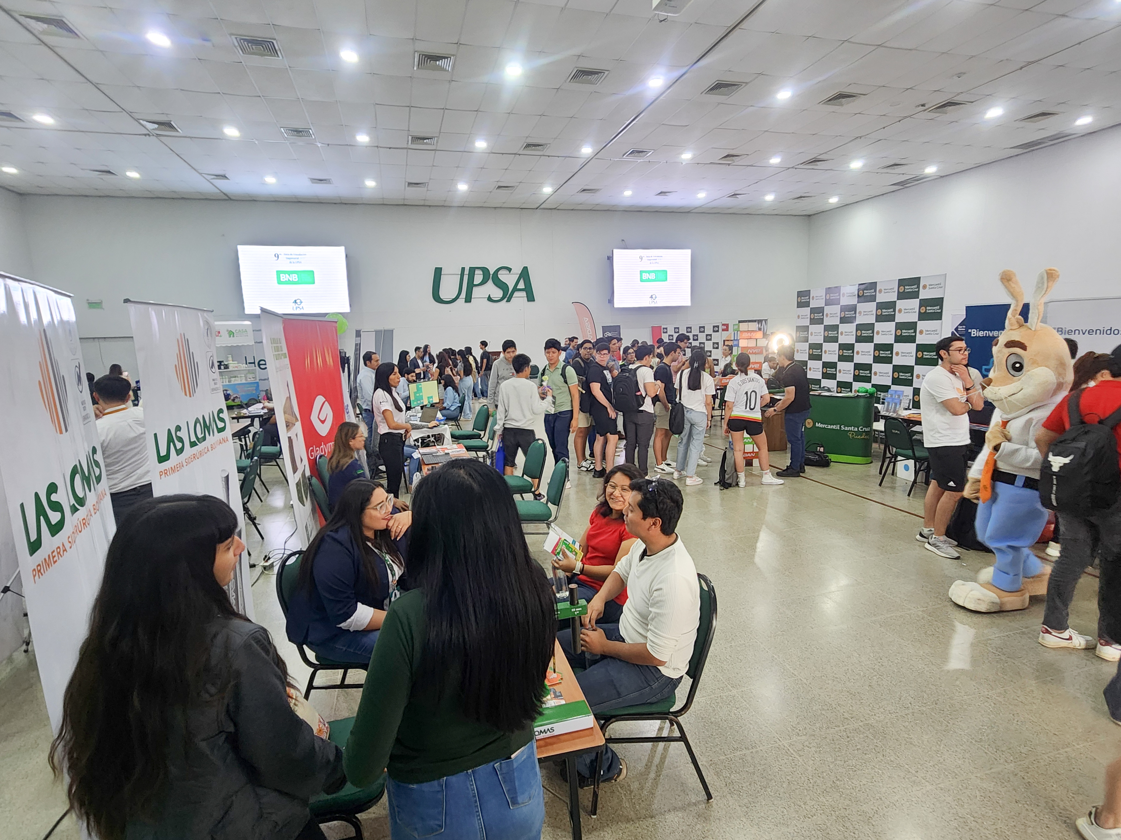 9° Feria de Vinculación Empresarial UPSA contó con 40 empresas líderes